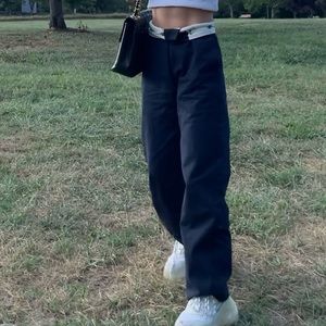 High-Waisted Fold Over Waist 874 Pants